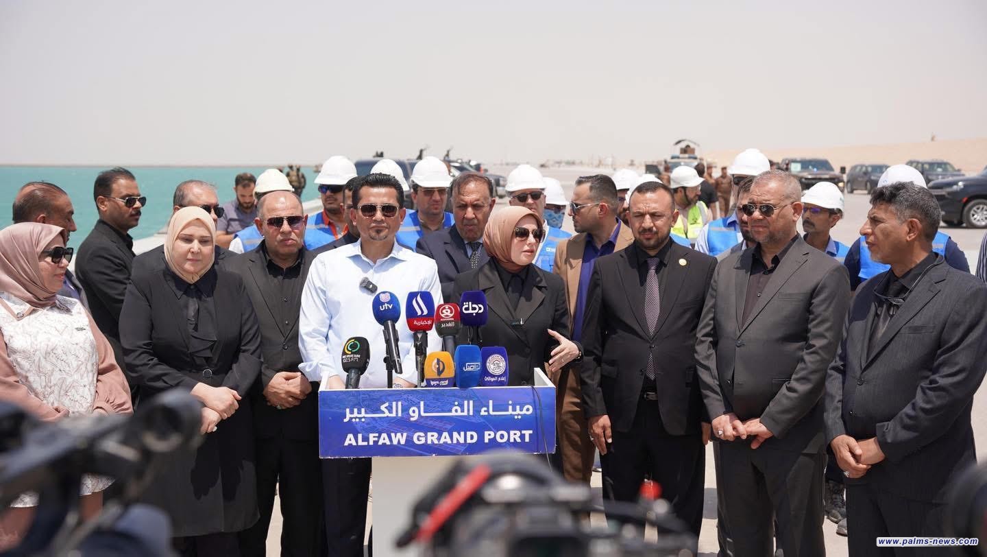 وزير النقل: ميناء الفاو يسير وفق الجدول المرسوم له